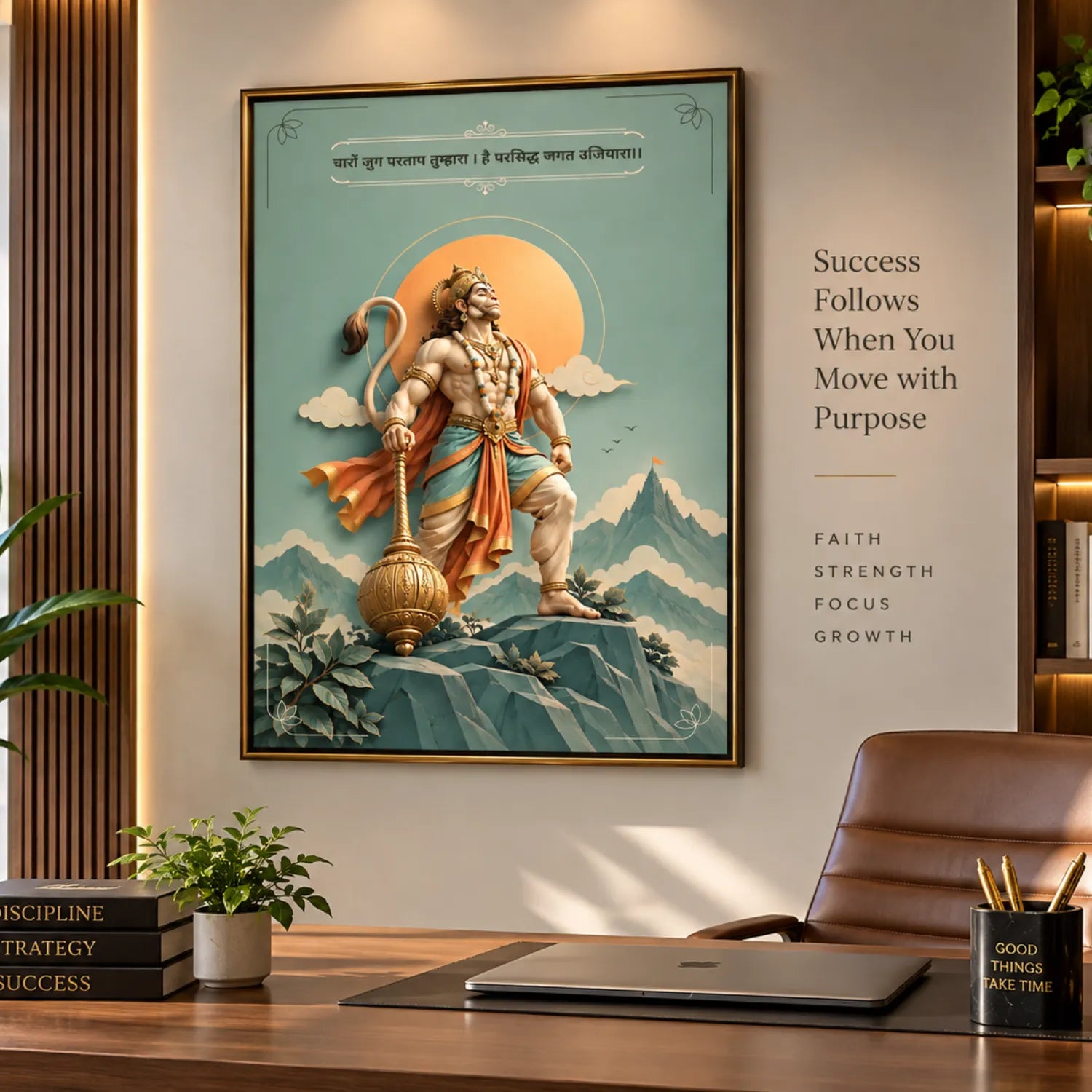 Hanuman for Success & Growth | Vastu Painting
