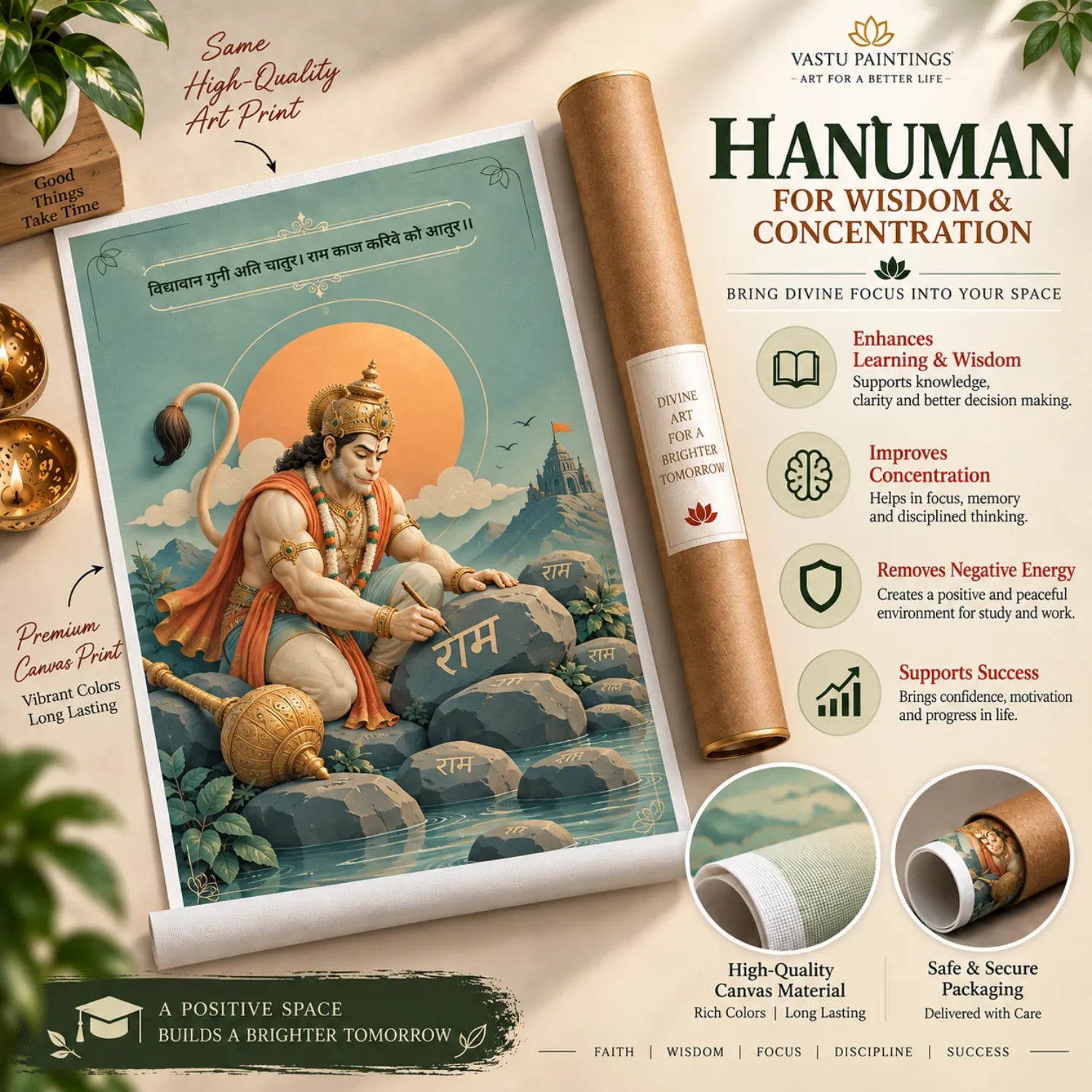 Hanuman for Wisdom & Concentration