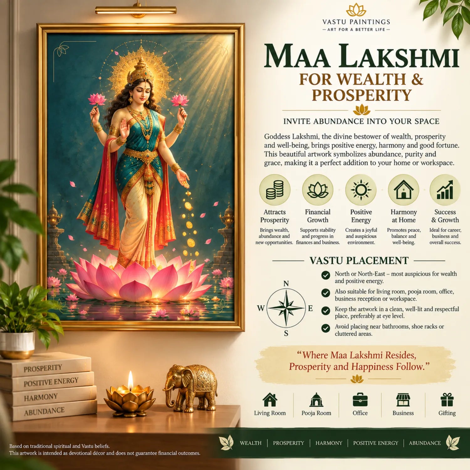 Maa Lakshmi for Wealth & Prosperity