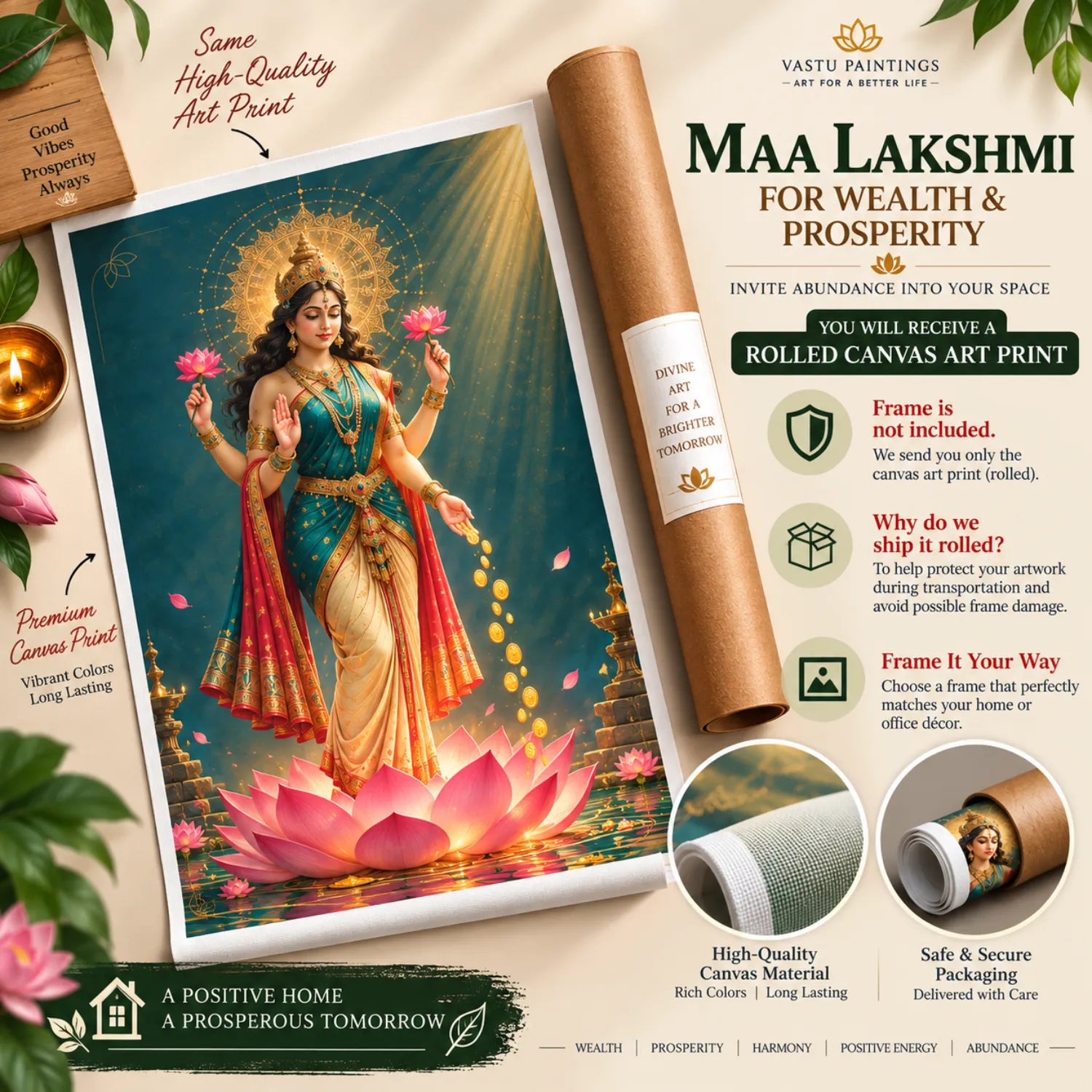 Maa Lakshmi for Wealth & Prosperity