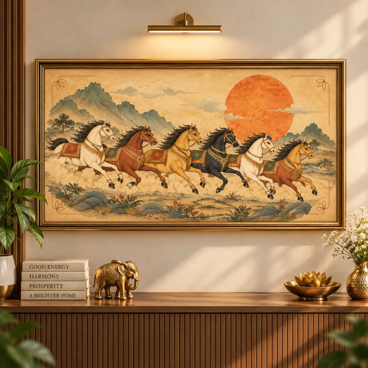 7 Horses for Success & Positive Energy