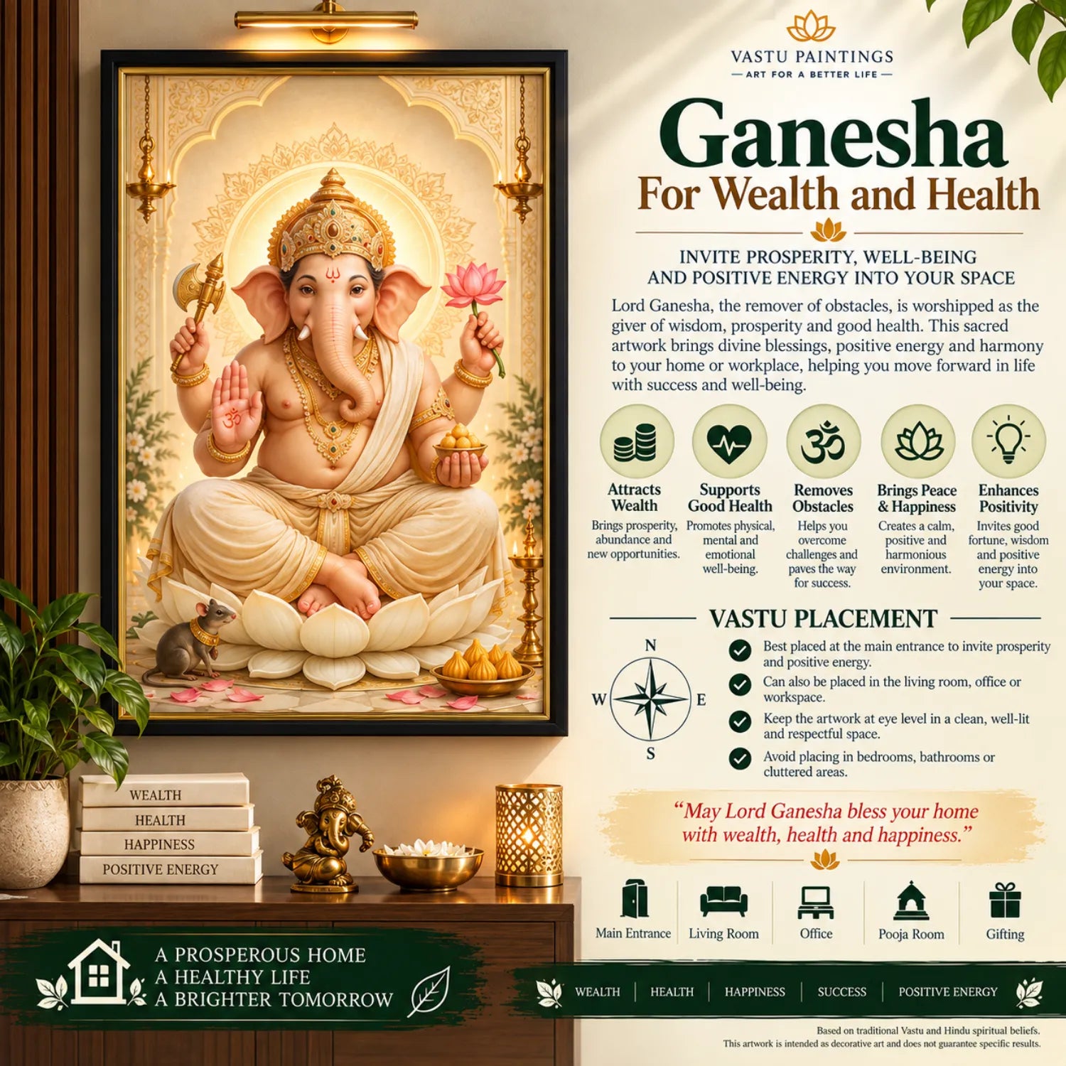 Ganesha for Wealth & Health