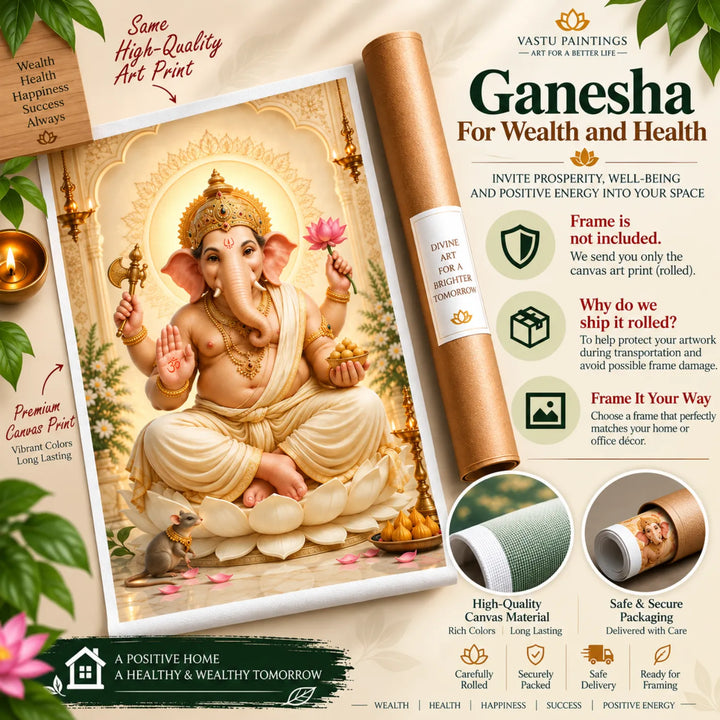 Ganesha for Wealth & Health