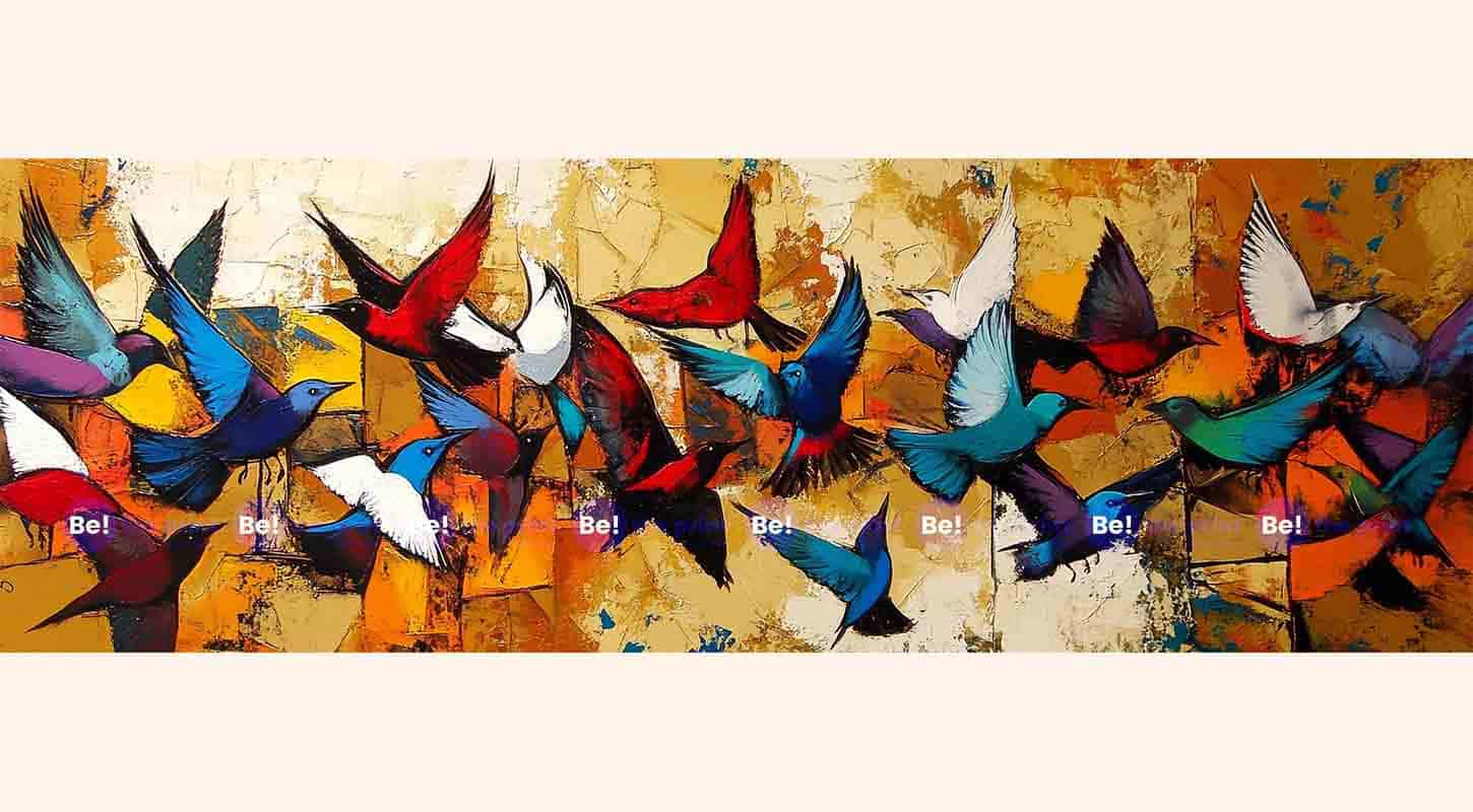 Feather Mosaic-BRD-FM-009