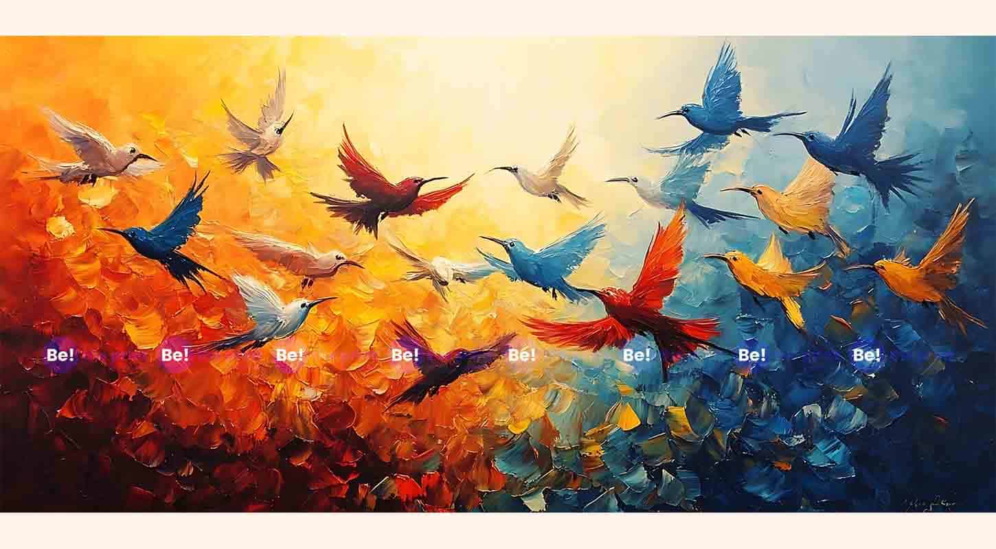 Sunset Flock-BRD-SF-022